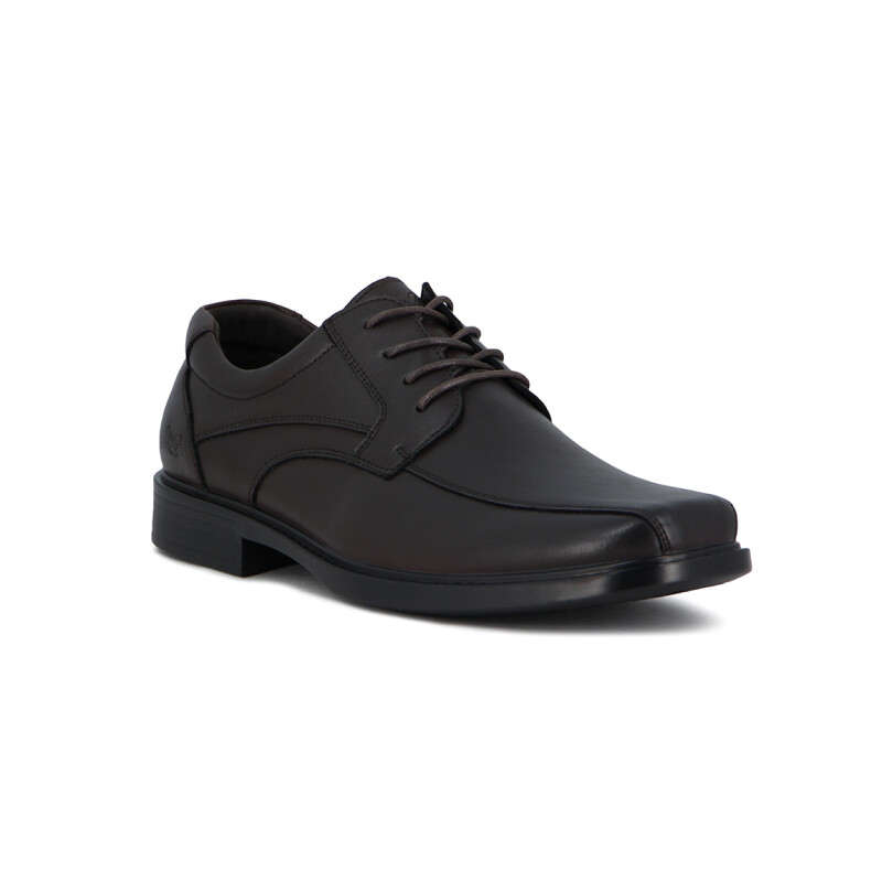 Zapato Starsax Hombre Marron Oscuro