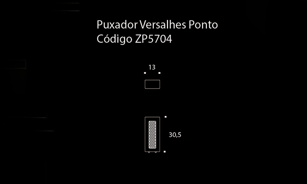 TIRADOR VERSALHES ZP5704.648 cobre Tirador Versalhes Zp5704.648 Cobre