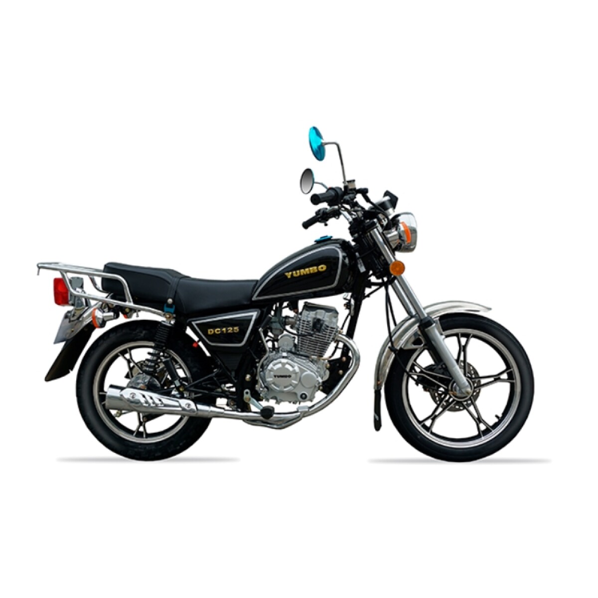 Moto Yumbo Custom Dc125 - Negro 