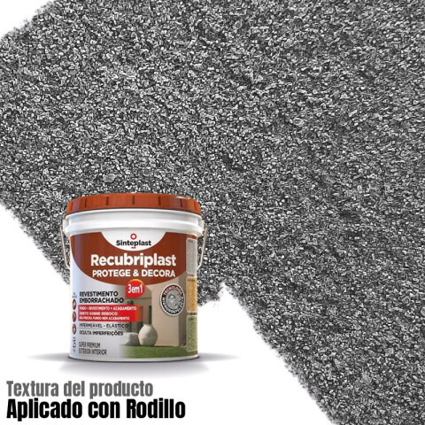 Recubriplast GRANIT -textura Gris Humo