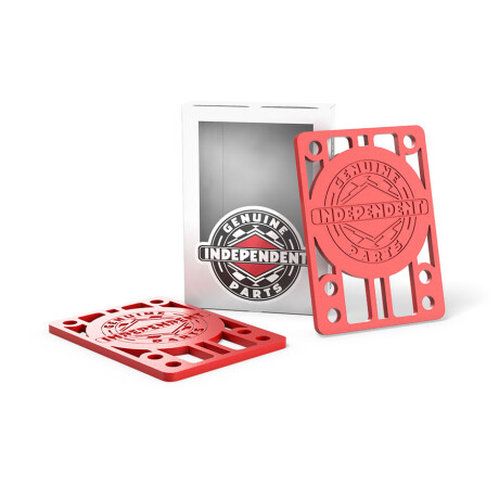 Risers Pads Independent 1/8" Red Risers Pads Independent 1/8" Red