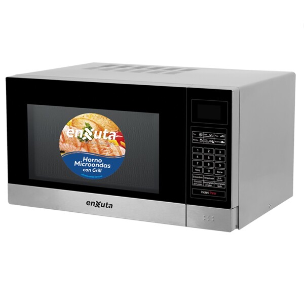 MICROONDAS 23 LITROS DIGITAL INOXIDBLE CON GRILL Microondas 23 Litros Digital Inoxidble Con Grill