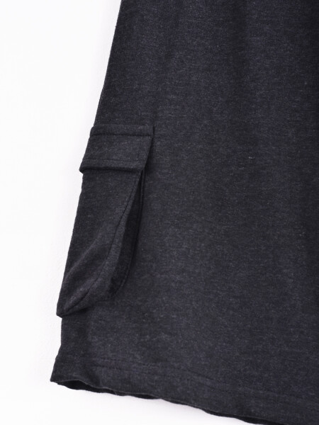 BERMUDA CARGO GRIS OSCURO