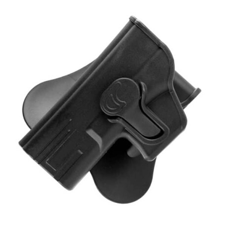 Holster para Glock 17 19 SSE/SSP18 para zurdo Negro