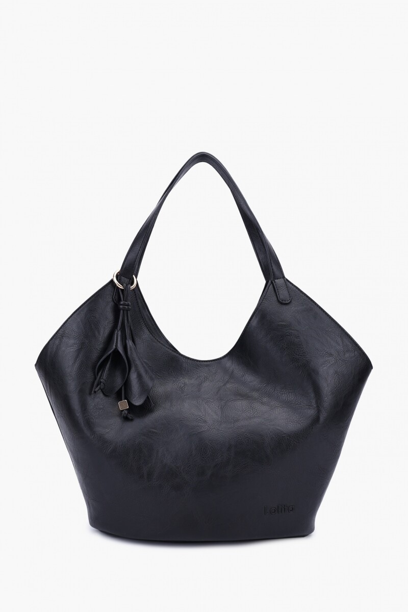 Cartera tote hobo - negro 