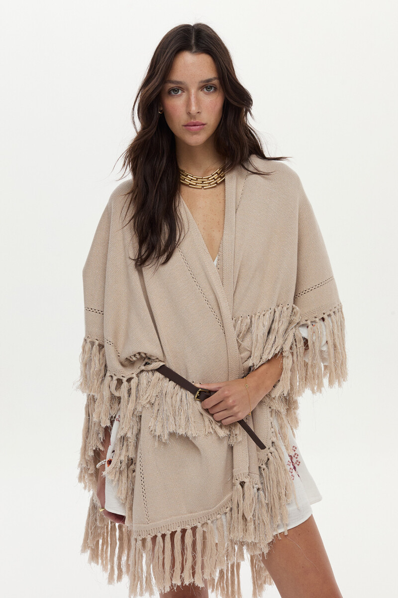 Ruana Astral Taupe