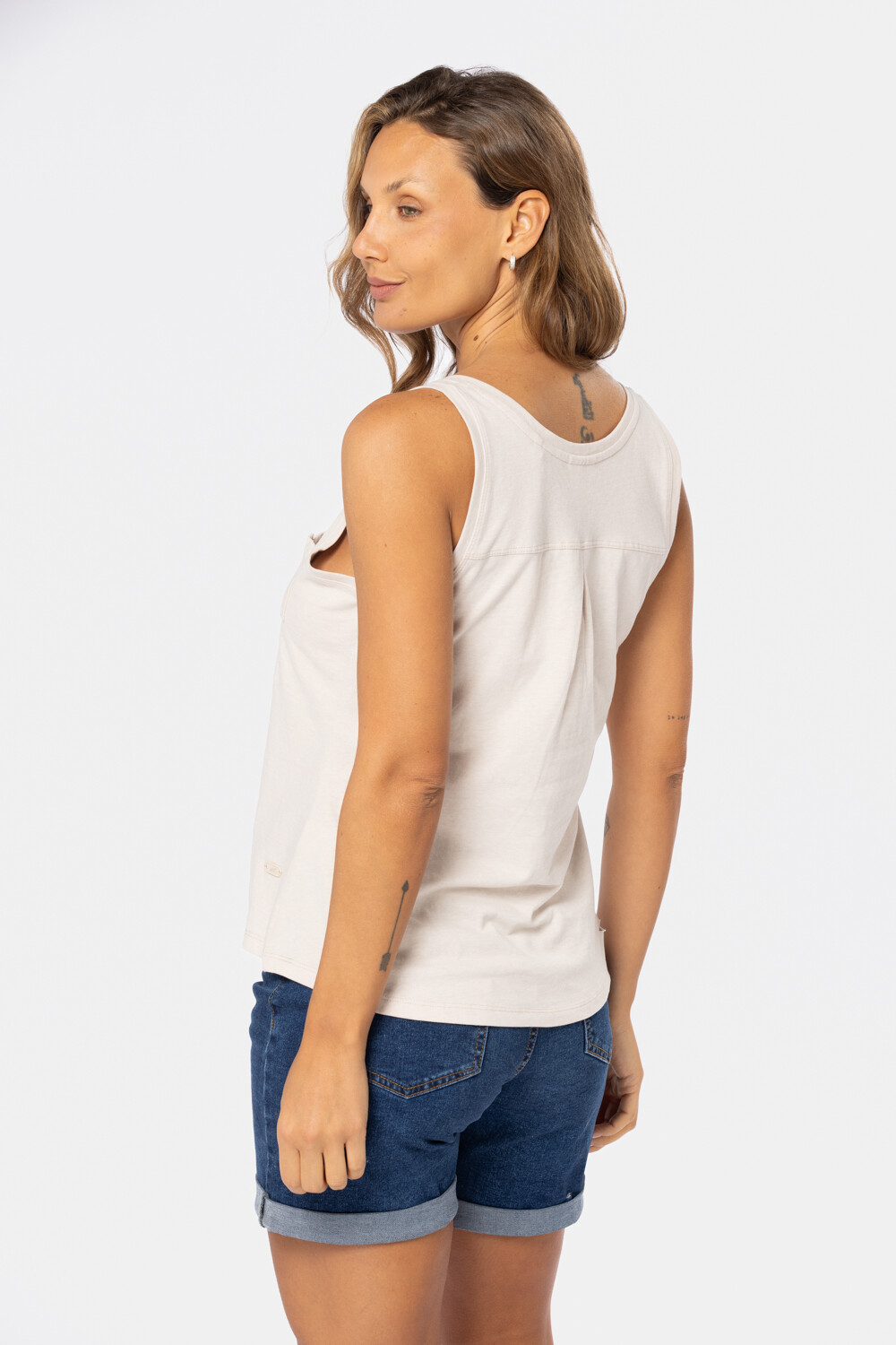 MUSCULOSA LISA Beige
