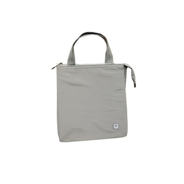 Lunchera triangular gris