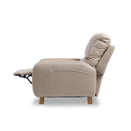 Butaca Brickell (Reclinable) - Cuero Básico 519 (Beige)