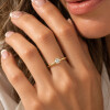 Anillo Solitario Elise de Oro Amarillo 18k. con Brillante Anillo Solitario Elise de Oro Amarillo 18k. con Brillante