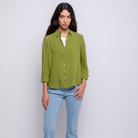 CAMISA JILLEN Verde Palta