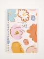 Cuaderno Schamp A5 70g 80 Hojas Estampado 1