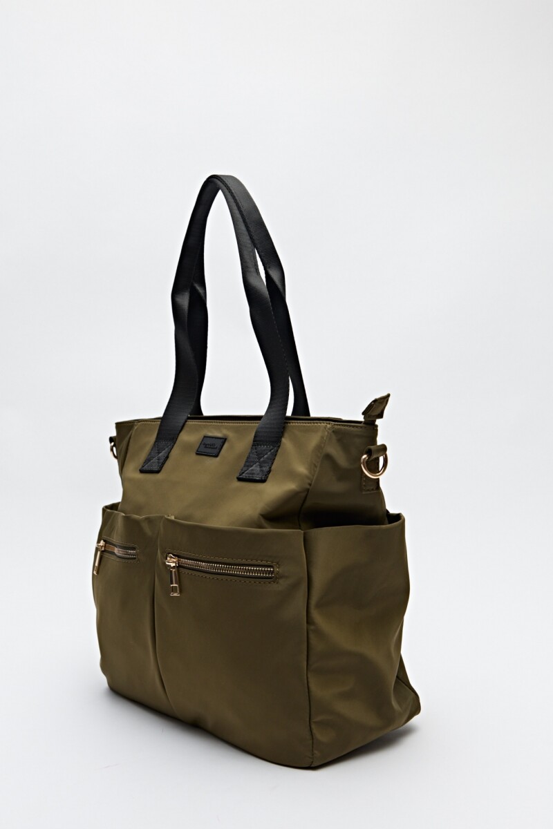 BOLSO SHEERAN Verde Militar