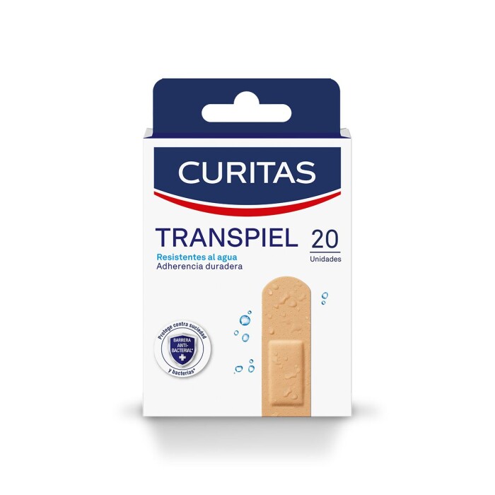 CURITAS TRANSPIEL CJ X 20 UNIDADES única