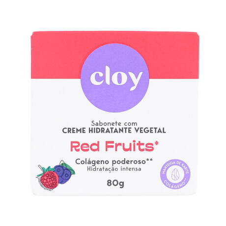 Jabón de tocador Cloy de frutos rojos Jabón de tocador Cloy de frutos rojos