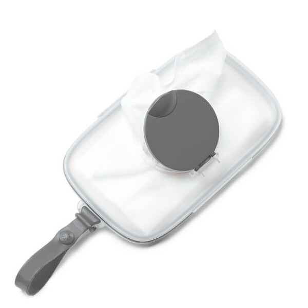 Dispensador porta toallitas SKIP HOP gris