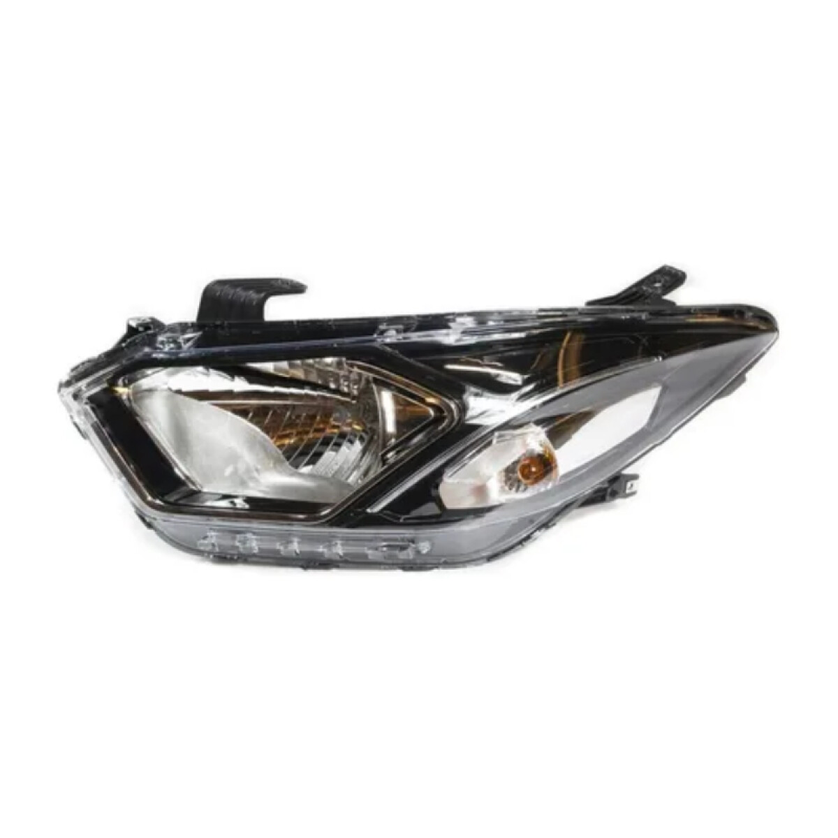 FAROL DELANTERO IZQUIERDO LED NEGRO - ONIX LTZ / PRISMA LTZ 