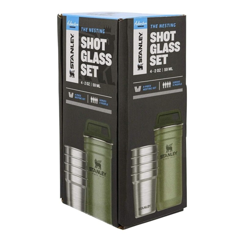 Set de vasos chupito Stanley preparty shots de 59 ml c/vaso Lila Set de vasos chupito Stanley preparty shots de 59 ml c/vaso Lila
