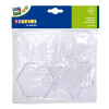 Cuentas placas 3 piezas Hama beads Playbox Cuentas placas 3 piezas Hama beads Playbox