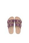 Sandalia Elena Bordeaux