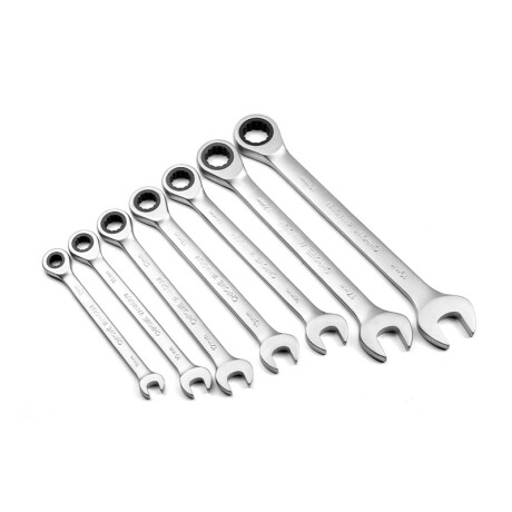 DINGQI JUEGO 7 PIEZAS LLAVES COMBINADAS CORONA CRIQUET & FIJ Dingqi Juego 7 Piezas Llaves Combinadas Corona Criquet & Fij