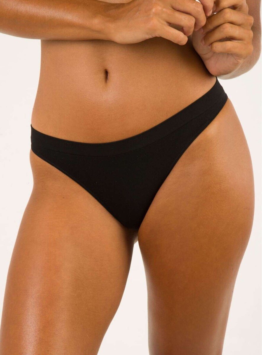 Bikini sacks every day sin costuras - Negro 