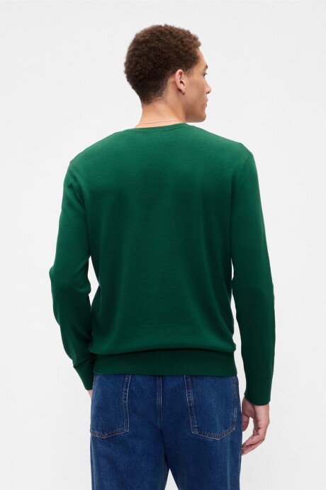 Buzo Algodón Cuello V Hombre Evergreen Glamour