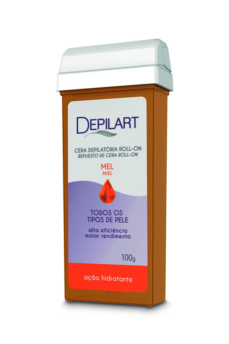 Cera depilatoria en roll on Depilart x 100 gr Miel