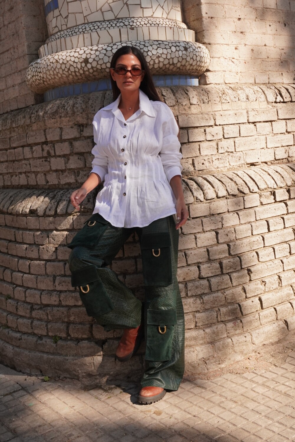 Pocket Pants Crocco Verde