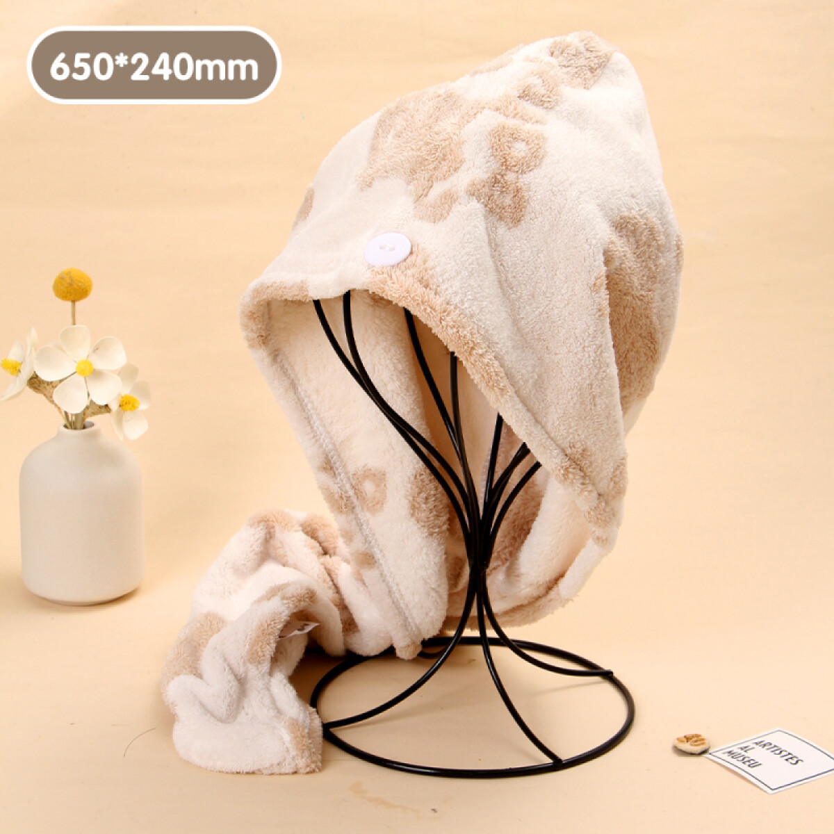 Toalla Turbante Para El Cabello - Capybara 