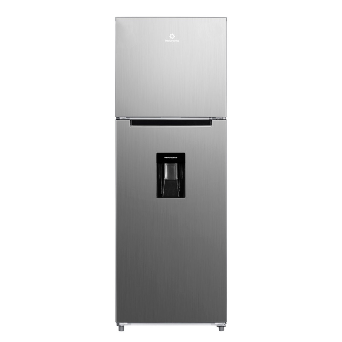 Refrigerador Indurama 356 L Frio Seco con Dispenser Inox - Gris 
