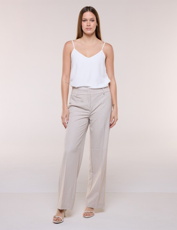 Pantalon Career BEIGE