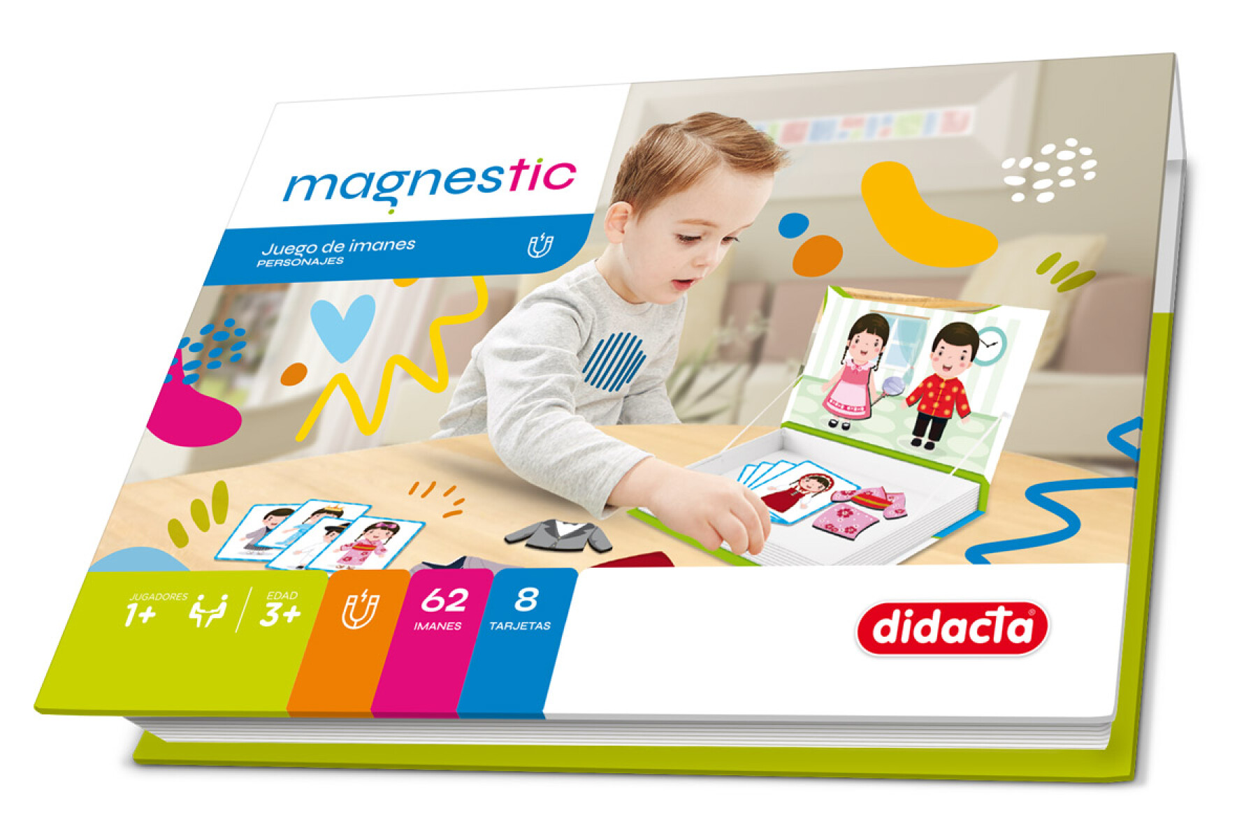 Juego de Imanes Educativo Magnestic 154/21 - PERSONAS 