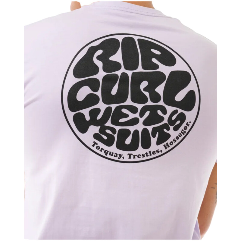 Remera Rip Curl Wetsuit Icon Tee - Violeta Remera Rip Curl Wetsuit Icon Tee - Violeta