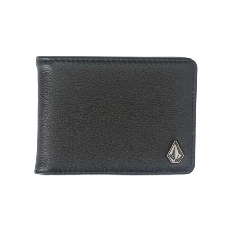 Billetera Volcom ABG SINGLE STONE LEATHER Negro