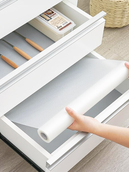 ROLLO PVC PARA FORRAR CAJONES TRANSPARENTE