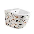BIDET SUSPENDIDO DECORADO HABITARE ACABADO ENTRE MATE Y ESMALTE Bidet Suspendido Decorado Habitare Acabado Entre Mate Y Esmalte