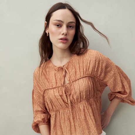 BLUSA BENNI PRINTED Animal Print