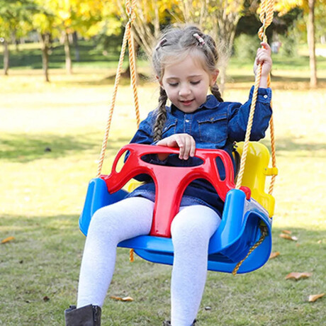 Hamaca 3 En 1 Infantil P/ Bebes Niños Columpio Azul