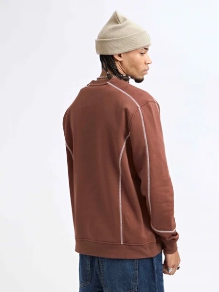 BUZO N.SAILS 11022 CONTRASTES MARRON