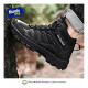 Calzado Botas De Trekking Para Adulto Tipo Borcego Negras Negro