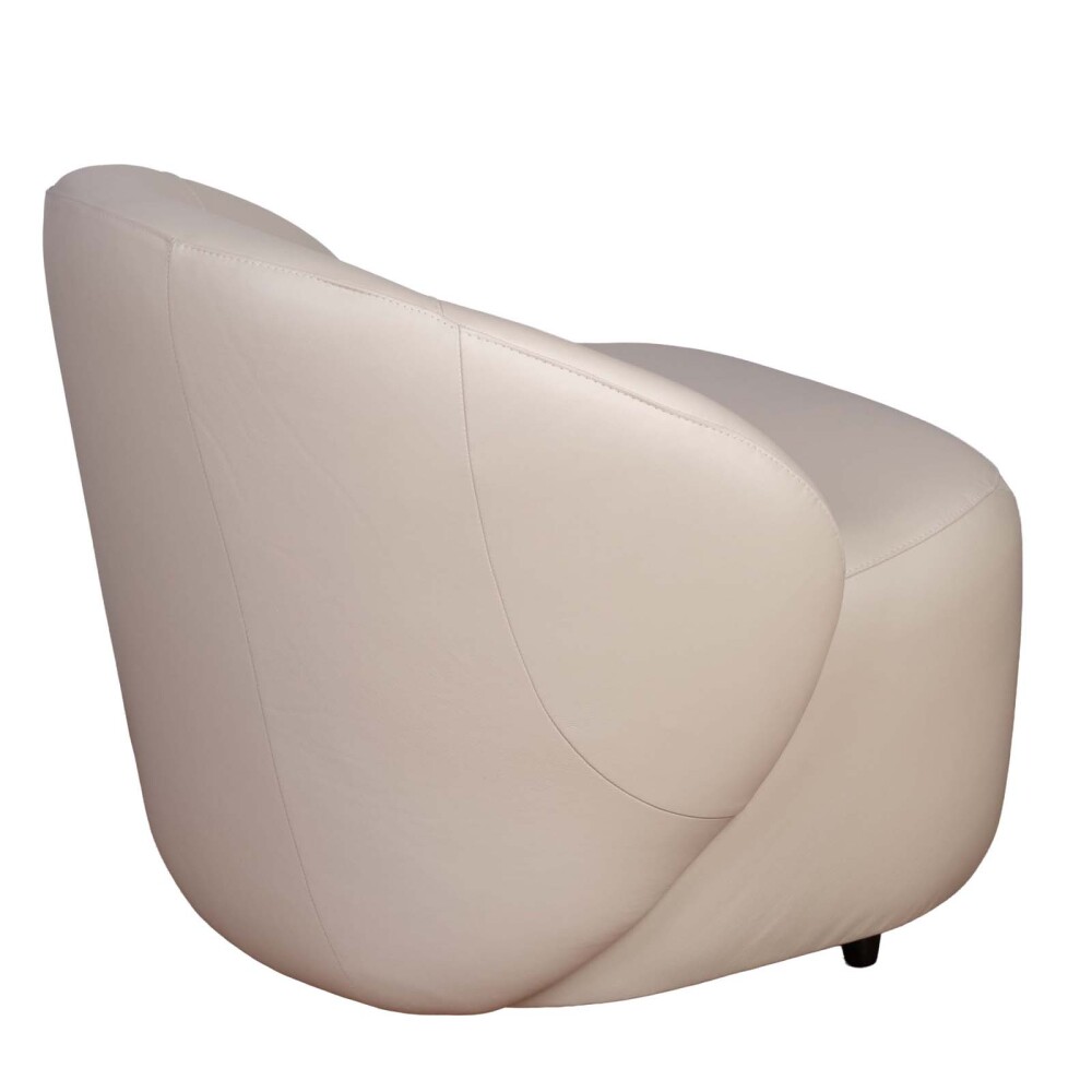 BUTACA 1 CUERPO CUERO-100-NATURAL ZOE