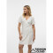VMMYMILO S/S SHORT WRAP DRESS WVN GA SNOW WHITE