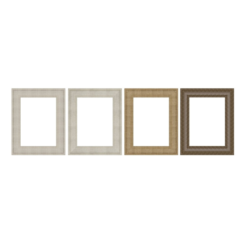 Portarretrato 13x18 dos tonos texturas naturales MARRON CLARO