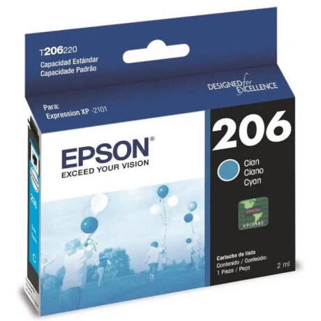 EPSON T206220-AL XP2101 CYAN 2814