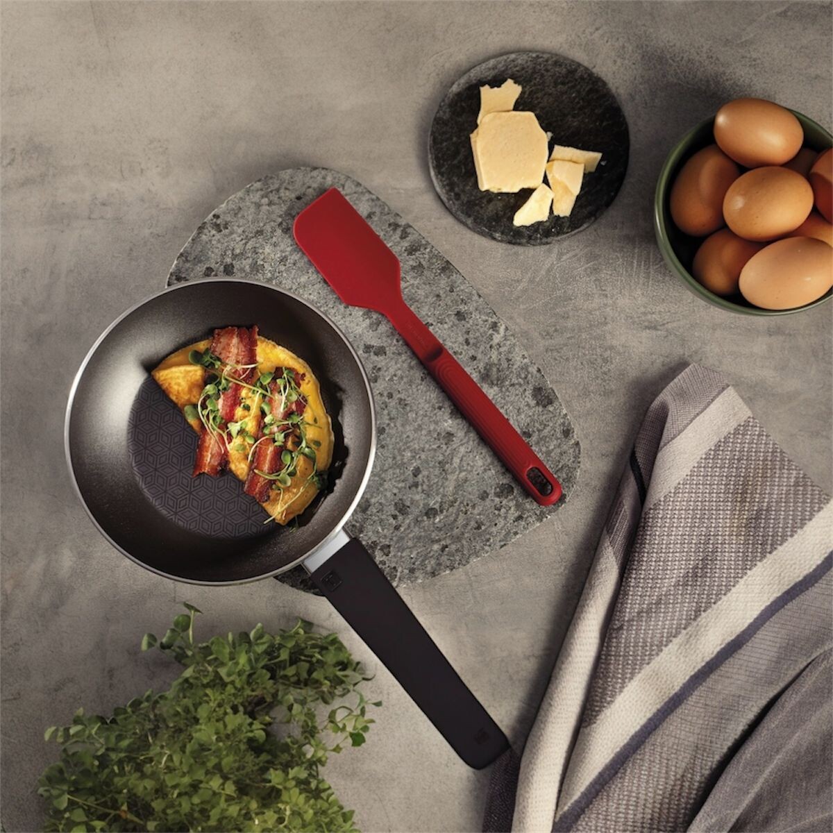 Espátula de Silicona Tramontina - Rojo 