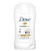 Dove antitranspirante en barra Invisible Dry 45 g