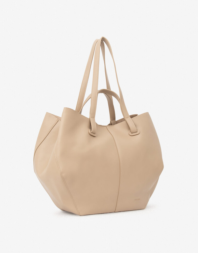 Shopper Cartera Formato Shopper - Marron Beige