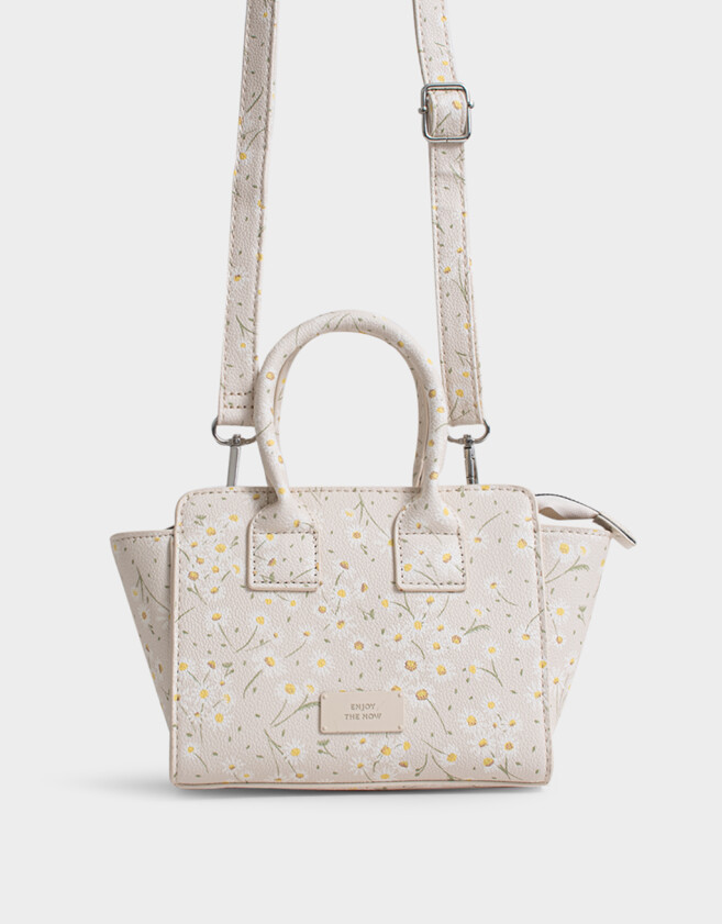 City Estampados Cartera City Margaritas - Estampado Flores