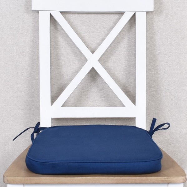 Almohadón para silla Azul – 37×40 cm